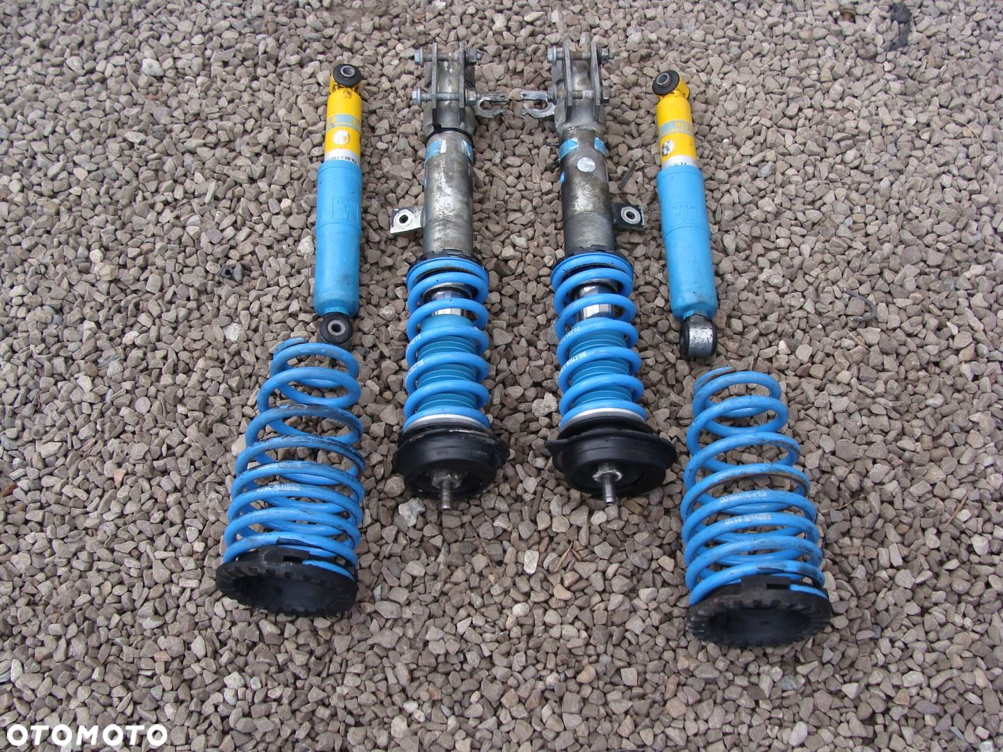 AMORTYZATORY KOMPLET SPRĘŻYN BILSTEIN B8 GWINT FIAT 500 ABARTH - 4