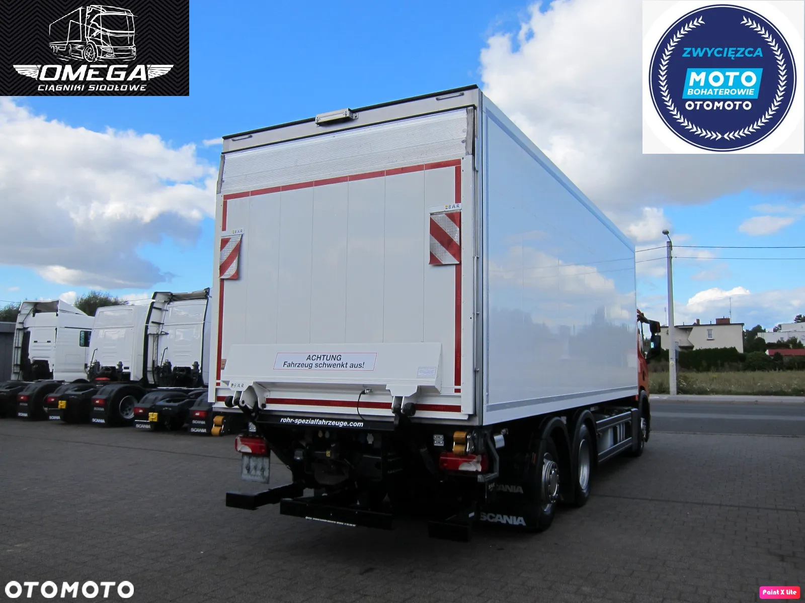 Scania P 410  6X2 Chłodnia Paka 7,4 M / Oś skrętna / WINDA - 2