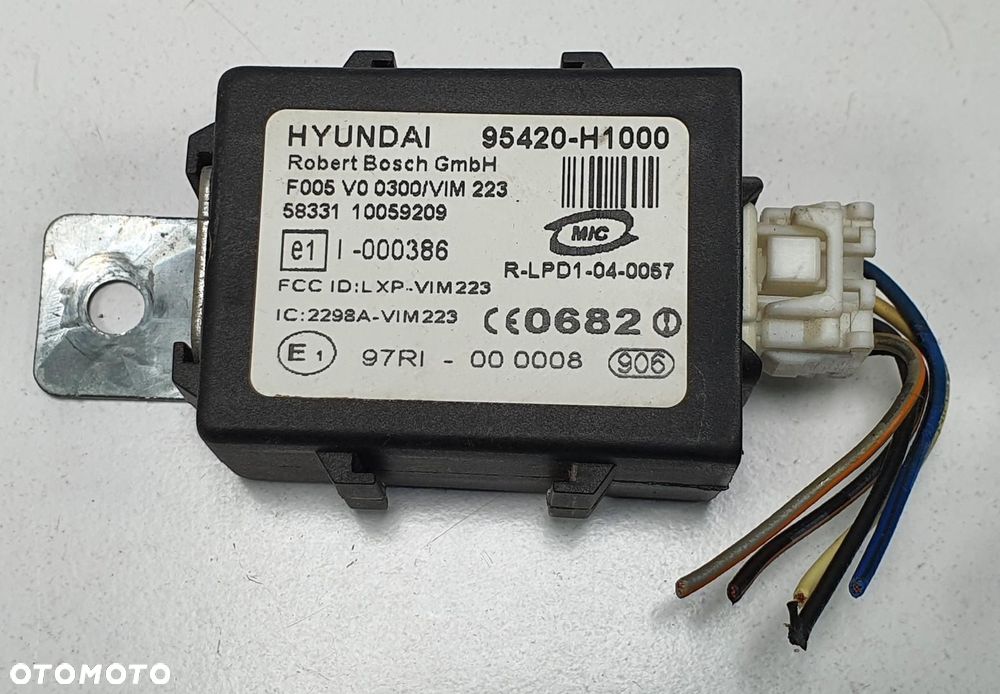 MODUŁ IMMO IMMOBILIZERA HYUNDAI TERRACAN 95420-H1000 - 1