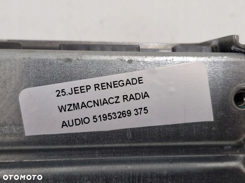 JEEP RENEGADE WZMACNIACZ RADIA AUDIO 51953269 - 6