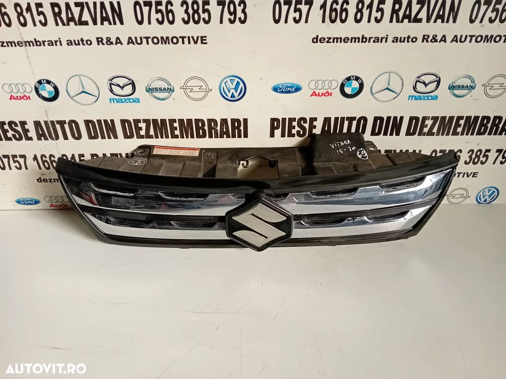 Grila Fata Radiator Suzuki Vitara Model Cu Distronic An 2015-2020 Originala - 7