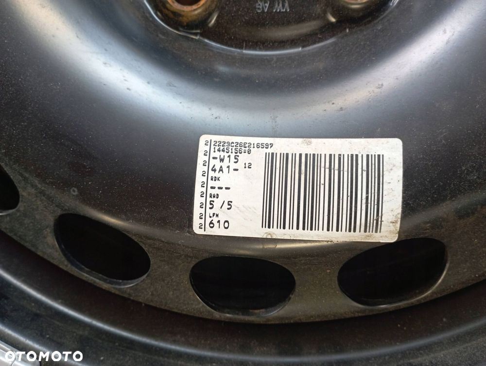 VW PASSAT B6 KOŁO ZAPASOWE ZAPAS 215/55 16" 5X112 ET45 3C0601027 - 8