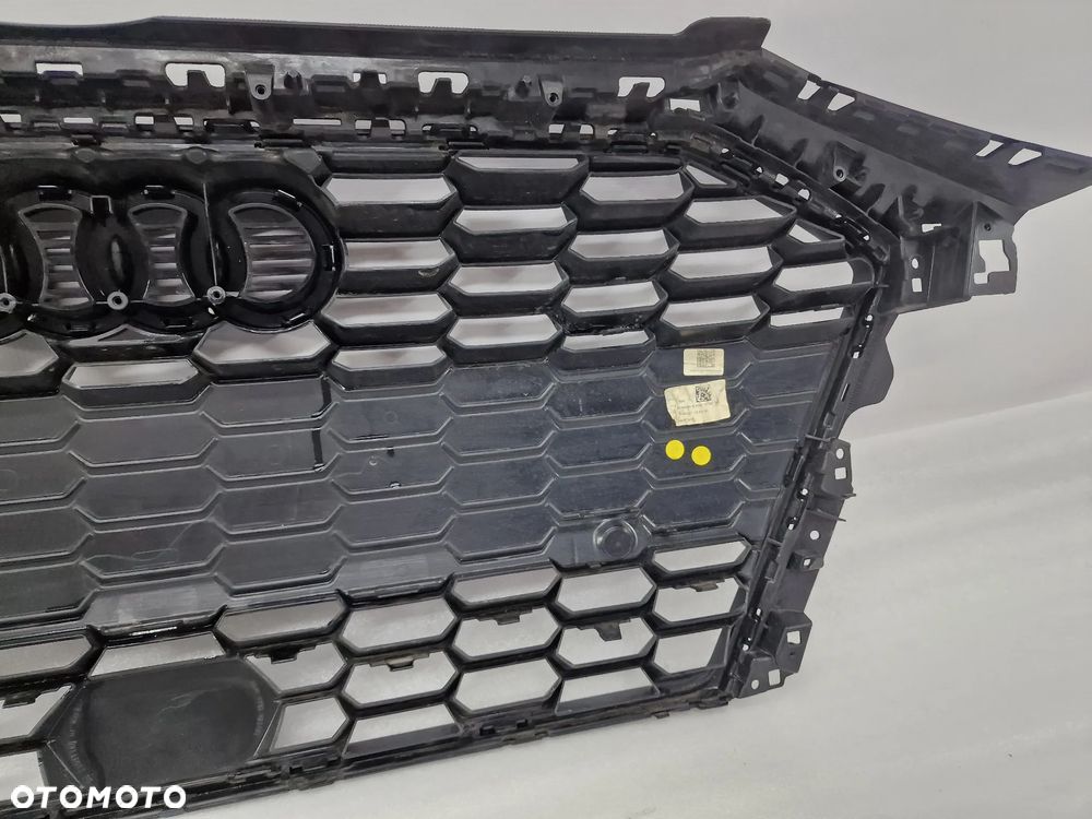 AUDI A3 8Y0 S-LINE 20- ATRAPA / GRILL PRZEDNI PRZÓD BEZ PDC , CZARNY MATOWY Z CZARNĄ RAMKĄ , NR 8Y0853651B , NR AUKCJI GL369 - 17