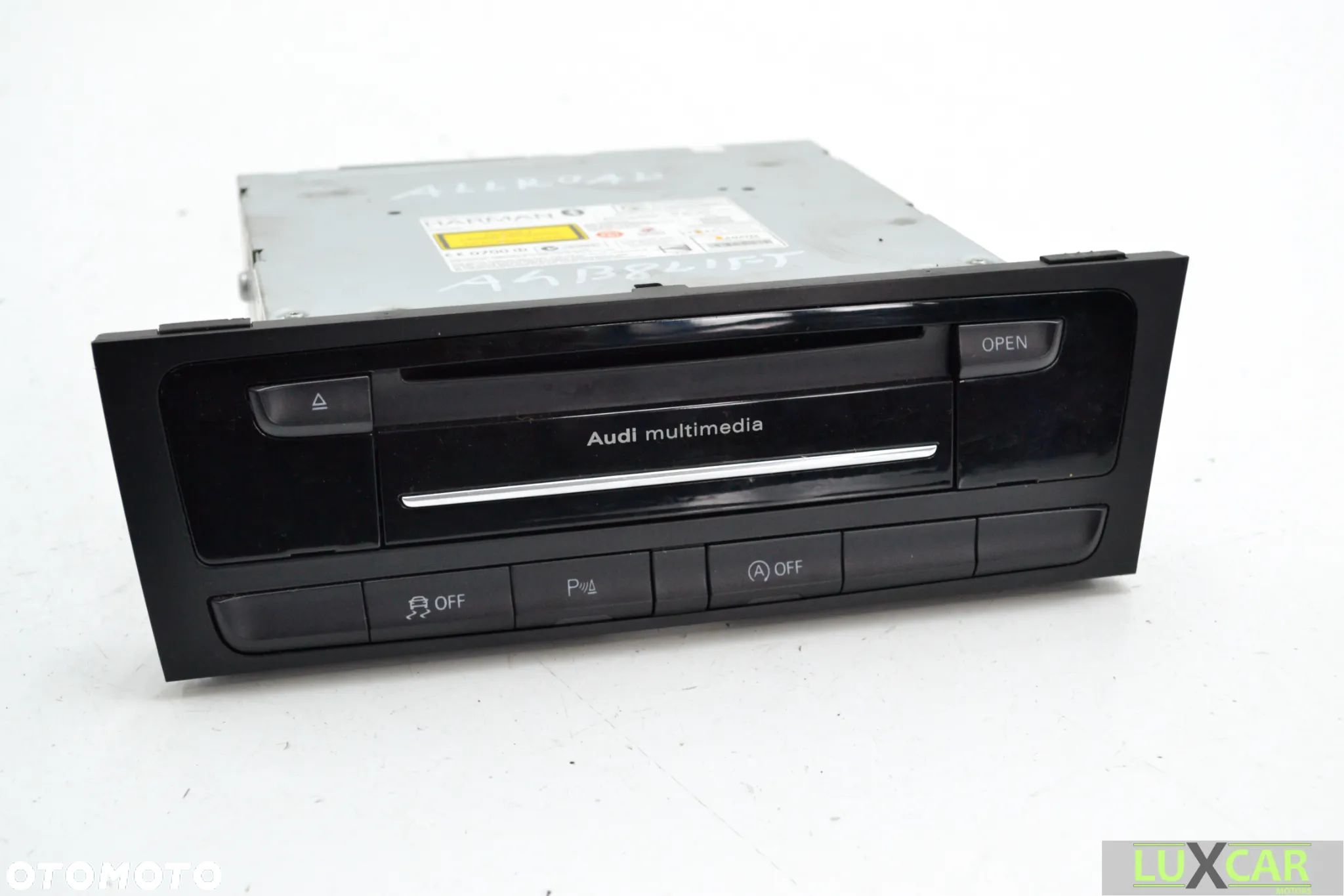 AUDI A4 B8 ALLROAD LIFT RADIO ODTWARZACZ CZYTNIK MMI MULTIMEDIA 8R2035670G GORLICE - 1