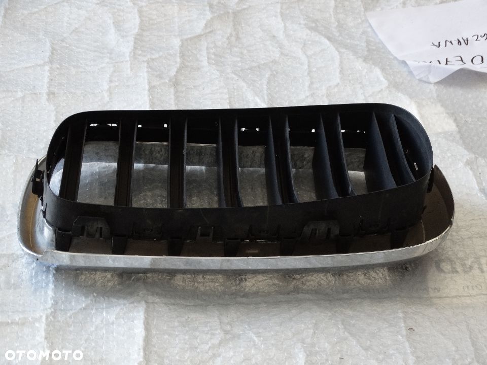 BMW F15 X5 Kratka Nerka Atrapa Grill Lewa Czarna + Chrom 7316075 7316057 7316053 - 6