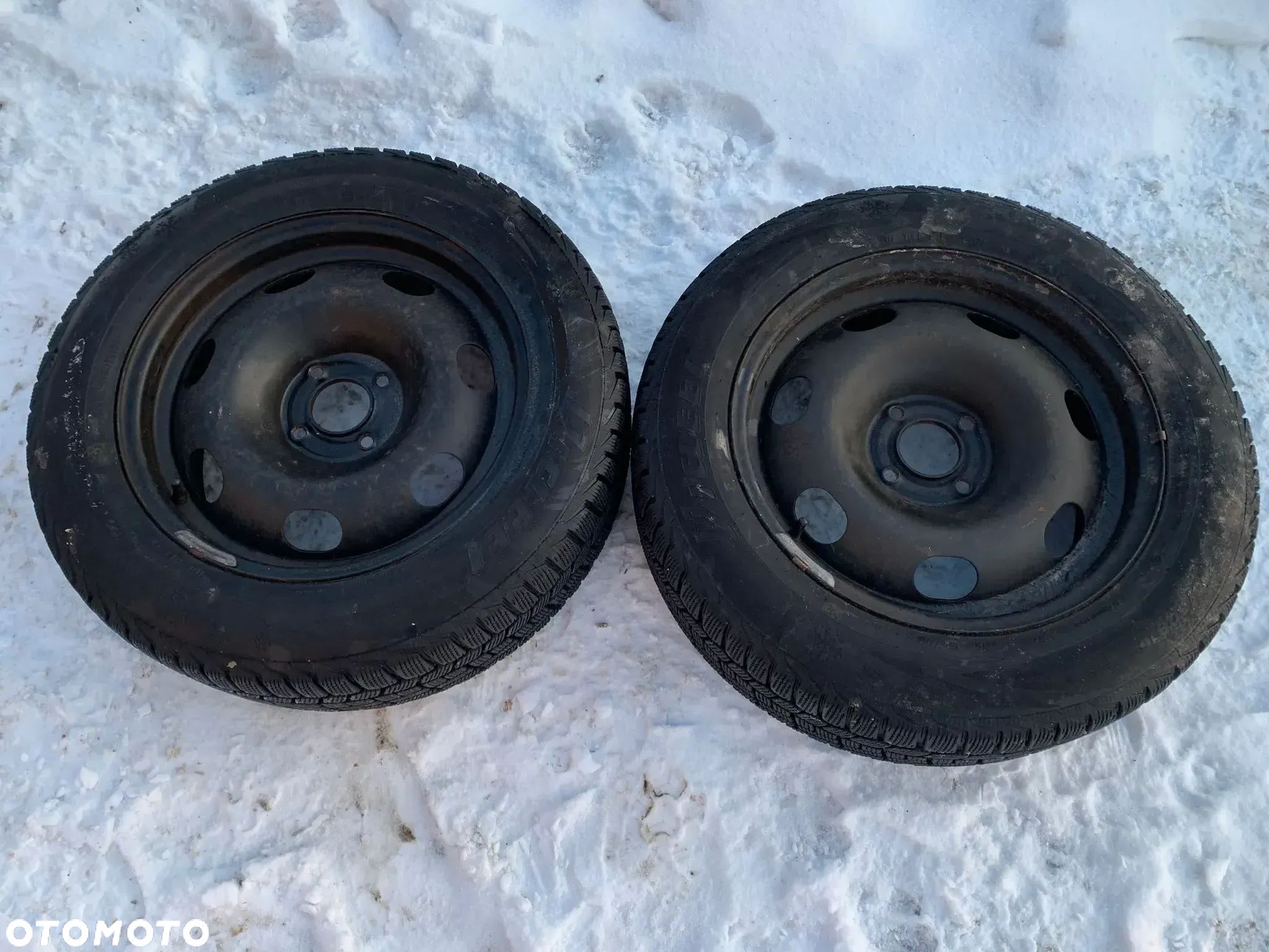2 KOŁA ZIMOWE 16 4x108 CITROEN C4 2006R ZIMOWE ZIMÓWKI 205/60/R16 - 1