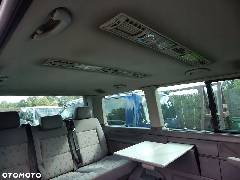 vw t5 multivan środek wnętrze fotel podłoga szyny tapicerka 1-drzwi komplet - 8