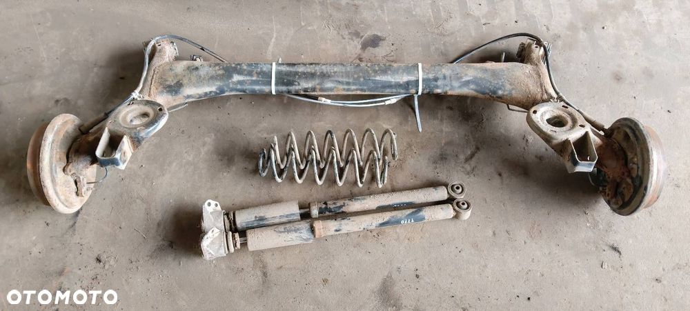BELKA OŚ ZAWIESZENIA TYŁ BĘBNY BEZ ABS SKODA FABIA I HB 5D ID: 236757 - 6