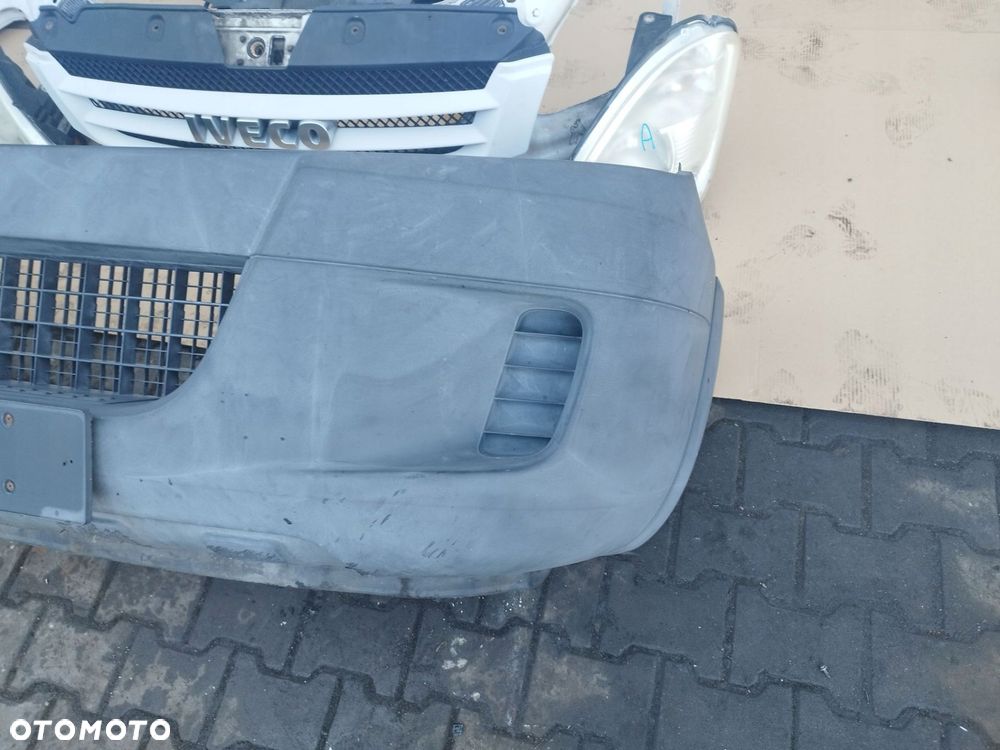 KOMPLETNY PRZOD IVECO DAILY 06-10R 2.3 HPI MASKA ZDERZAK BŁORNIK CHŁODNICA - 4