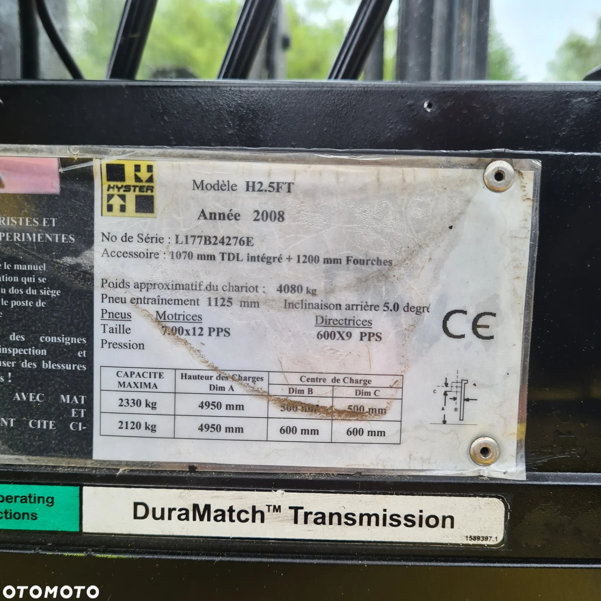Hyster 2.5 Fortens - 10
