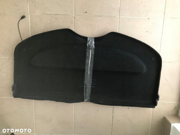 Półka bagażnika RENAULT MEGANE II 2 HB tylna KOLOR CZARNY - 3