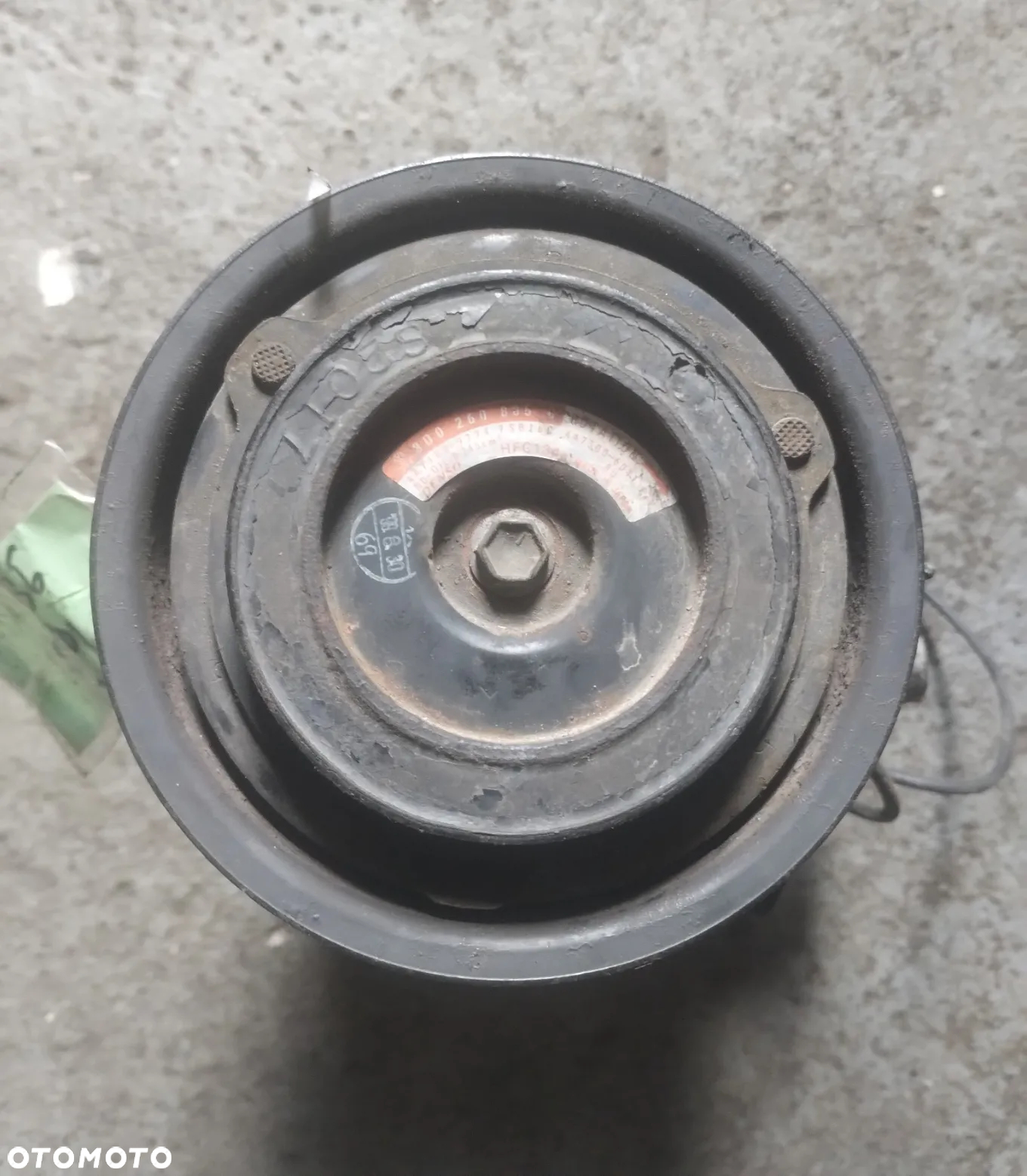 VOLSWAGEN PASSAT B5 00-05 r. 1,9 TDI  SPRĘŻARKA KOMPRESOR KLIMATYZACJI DENSO 447200-9638 * - 3