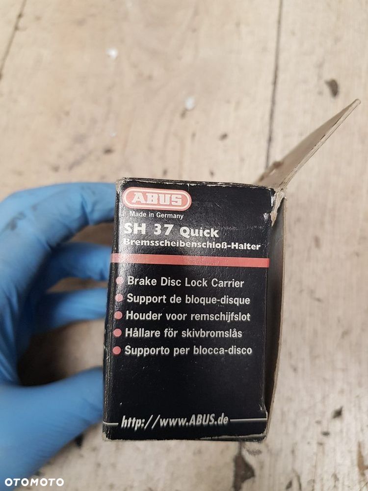 Uchwyt transportowy do przewozu blokady tarczy Abus SH37 Quick - 12