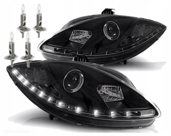 NOWE LAMPY Reflektory Do SEAT LEON II 1P TOLEDO Od 2005  Do 2009  GRATIS H1