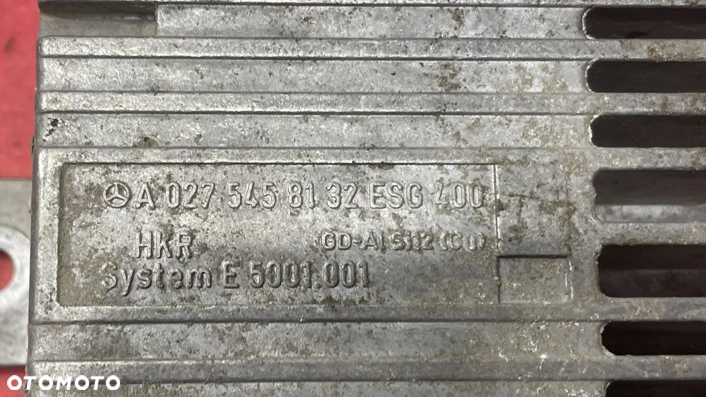 STEROWNIK MODUŁ WENTYLATORÓW MERCEDES VANEO A 025 545 33 32 - 2