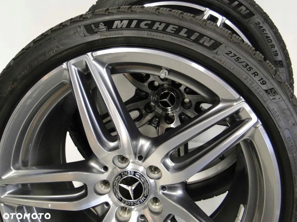 Mercedes E EQS W213 felgi alufelgi AMG koła 19 zima zimówki Michelin - 10