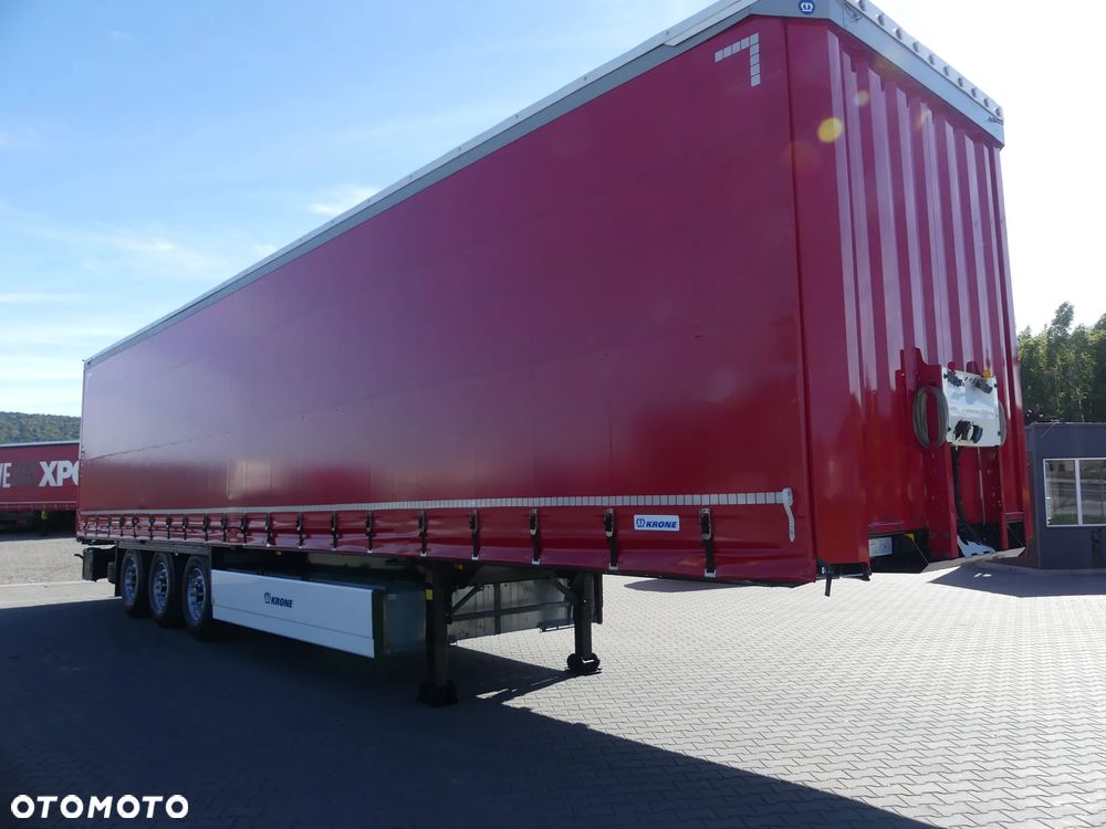 Krone FIRANKA / OŚ PODNOSZONA / IDEALNY STAN / PALECIARA / - 12