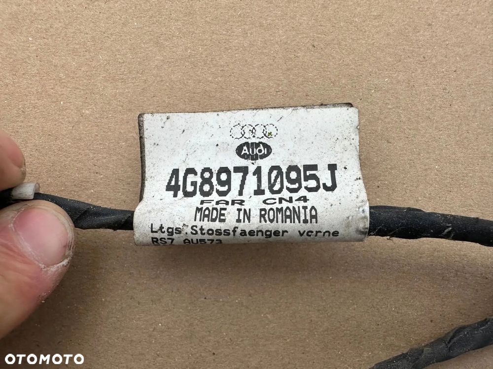 INSTALACJA ZDERZAKA PRZEDNIEGO Audi RS7 4G8 2013 RADARY + 4X PDC - 3