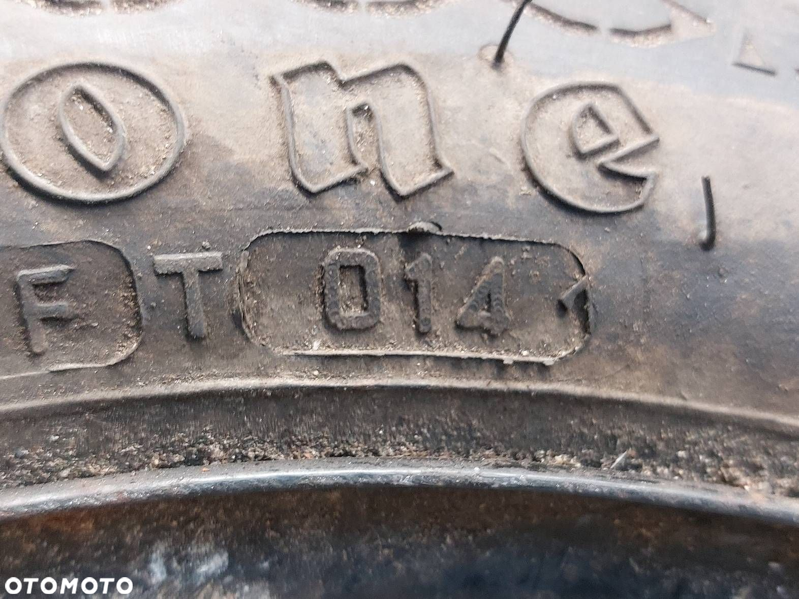 KOŁO ZAPASOWE ZAPAS LUPO 4X100 ET45 3.5JX14 T105/70R14 VOLKSWAGEN - 5