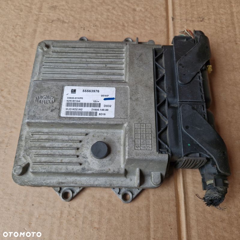 OPEL AGILA B 55563976 STEROWNIK SILNIKA ORYGINAŁ EUROPA - 1