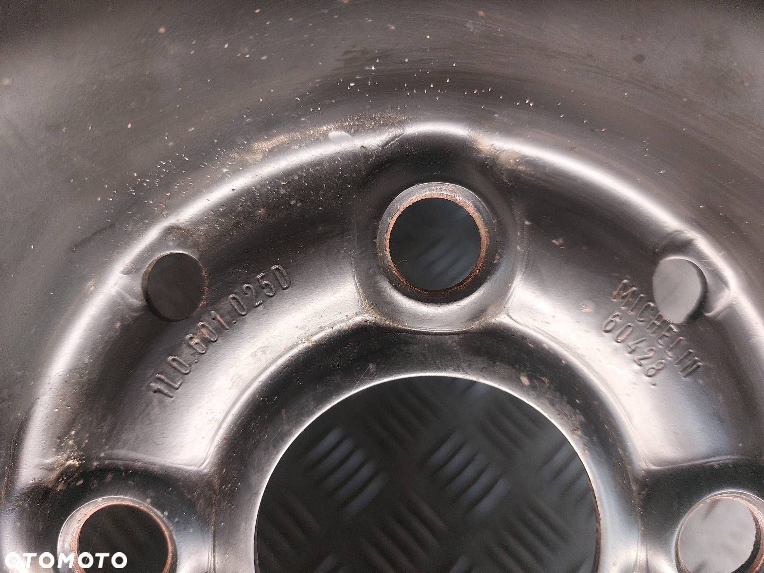 KOŁO DOJAZDOWE SEAT CORDOBA I FL 1L0601025D 4×100 105/70R14 CONTINENTAL - 3
