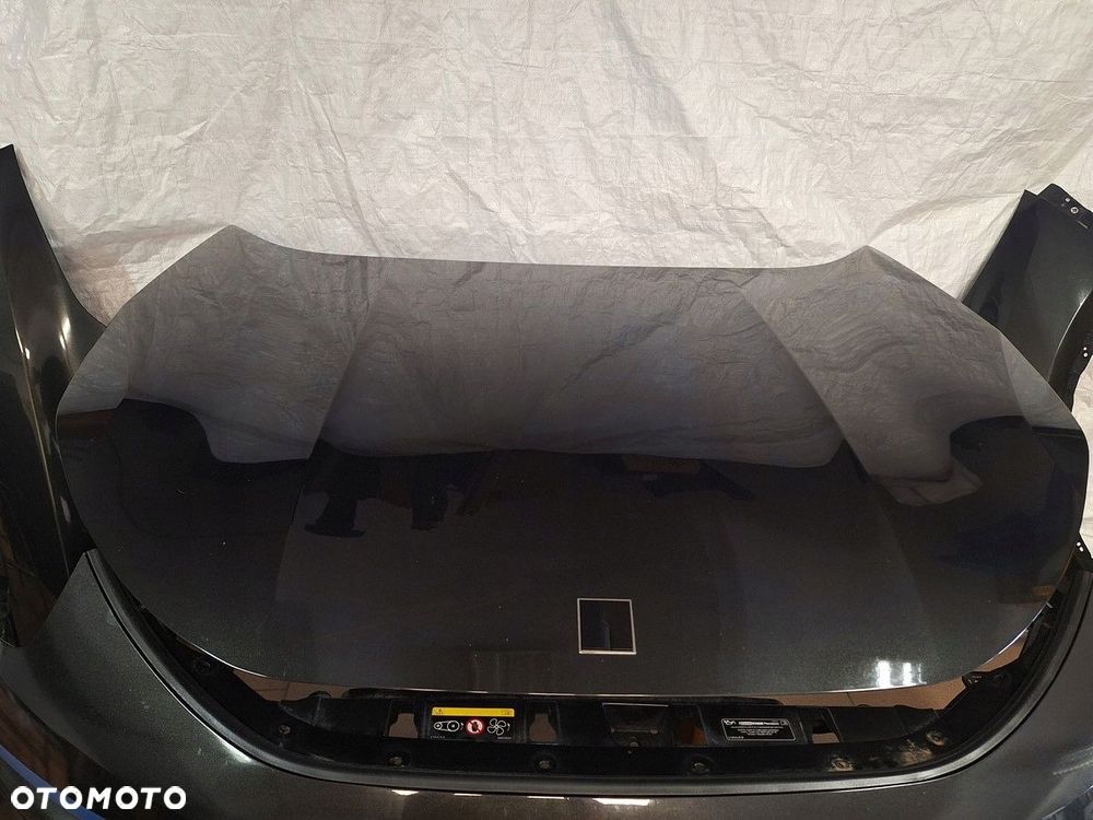 lynkco 01   maska pokrywa silnika  orginal demontaz czarna - 3