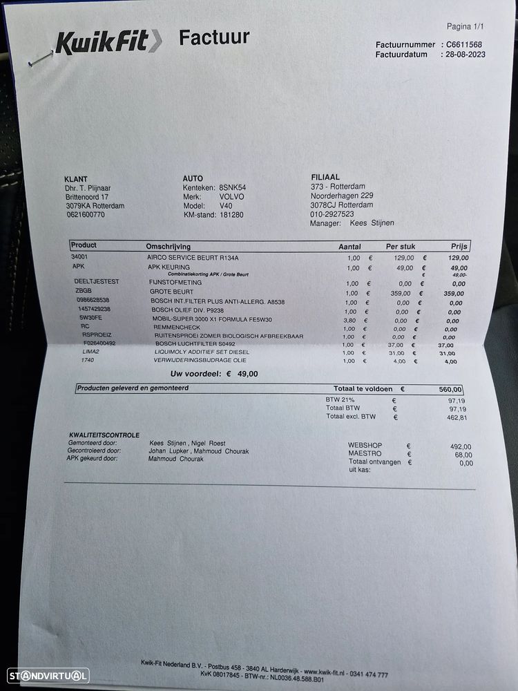 Volvo V40 1.6 D2 R-Design - 30