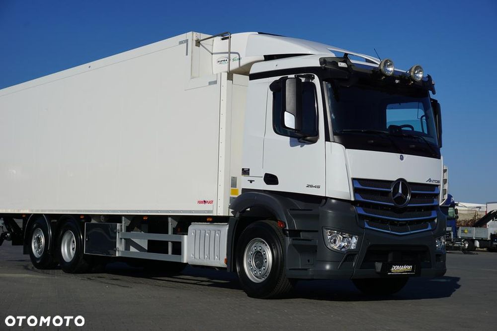 Mercedes-Benz ANTOS / 2545 / EURO 6 / CHŁODNIA + WINDA / 23 PALETY / OŚ SKRĘTNA - 36