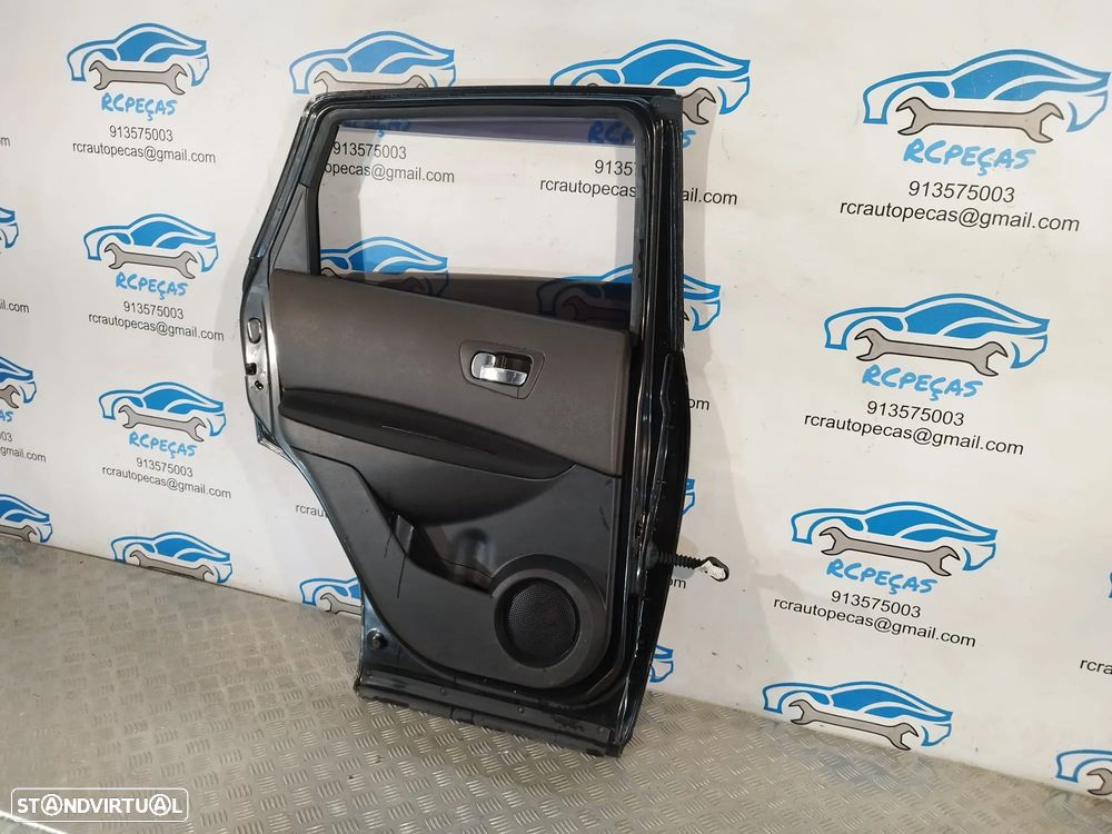 PORTA TRASEIRA TRÁS ESQUERDA NISSAN QASHQAI J10 H2101JD0MC QASHQAI +2 FECHO ELEVADOR MOTOR PUXADOR VIDRO - 5