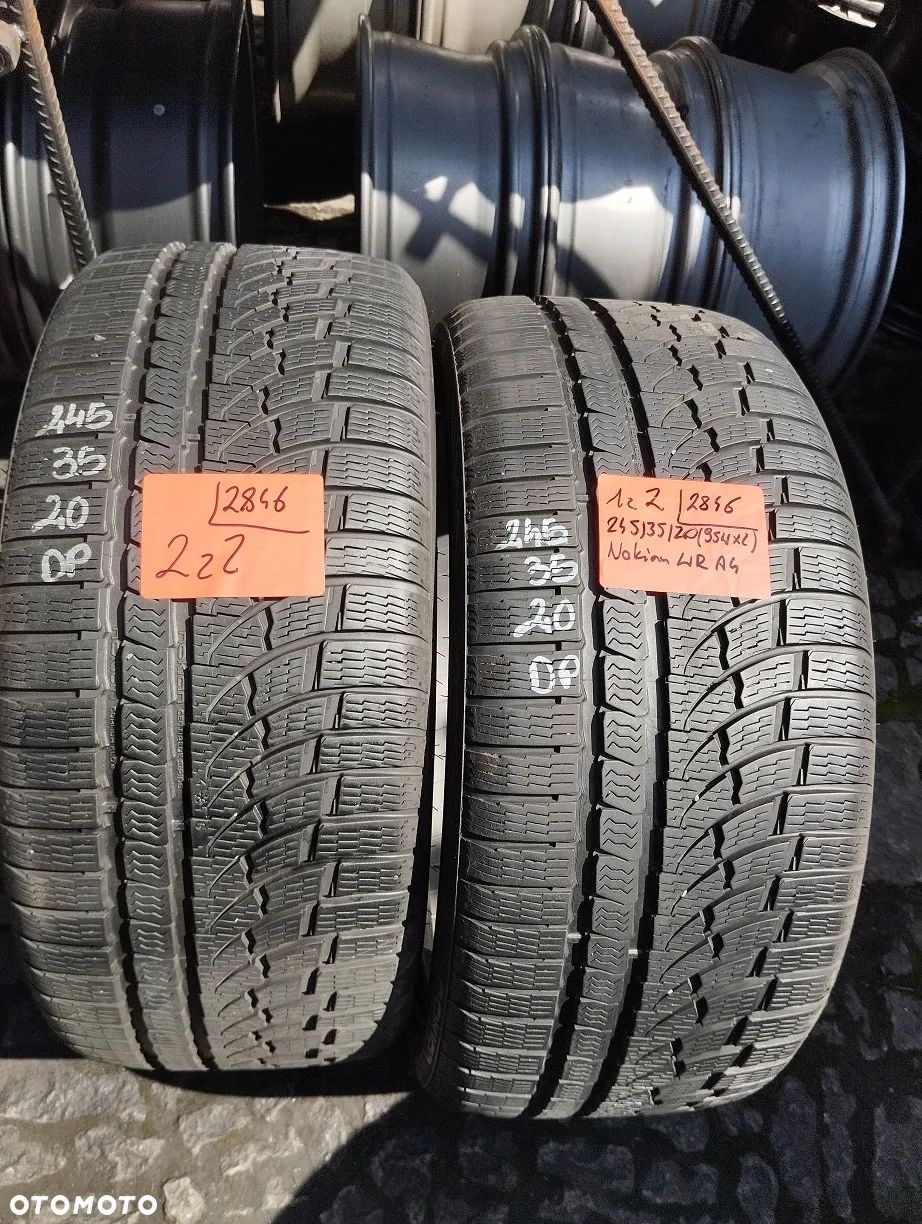 245 35 20 Nokian WRA4 Zimówki 2szt - 1