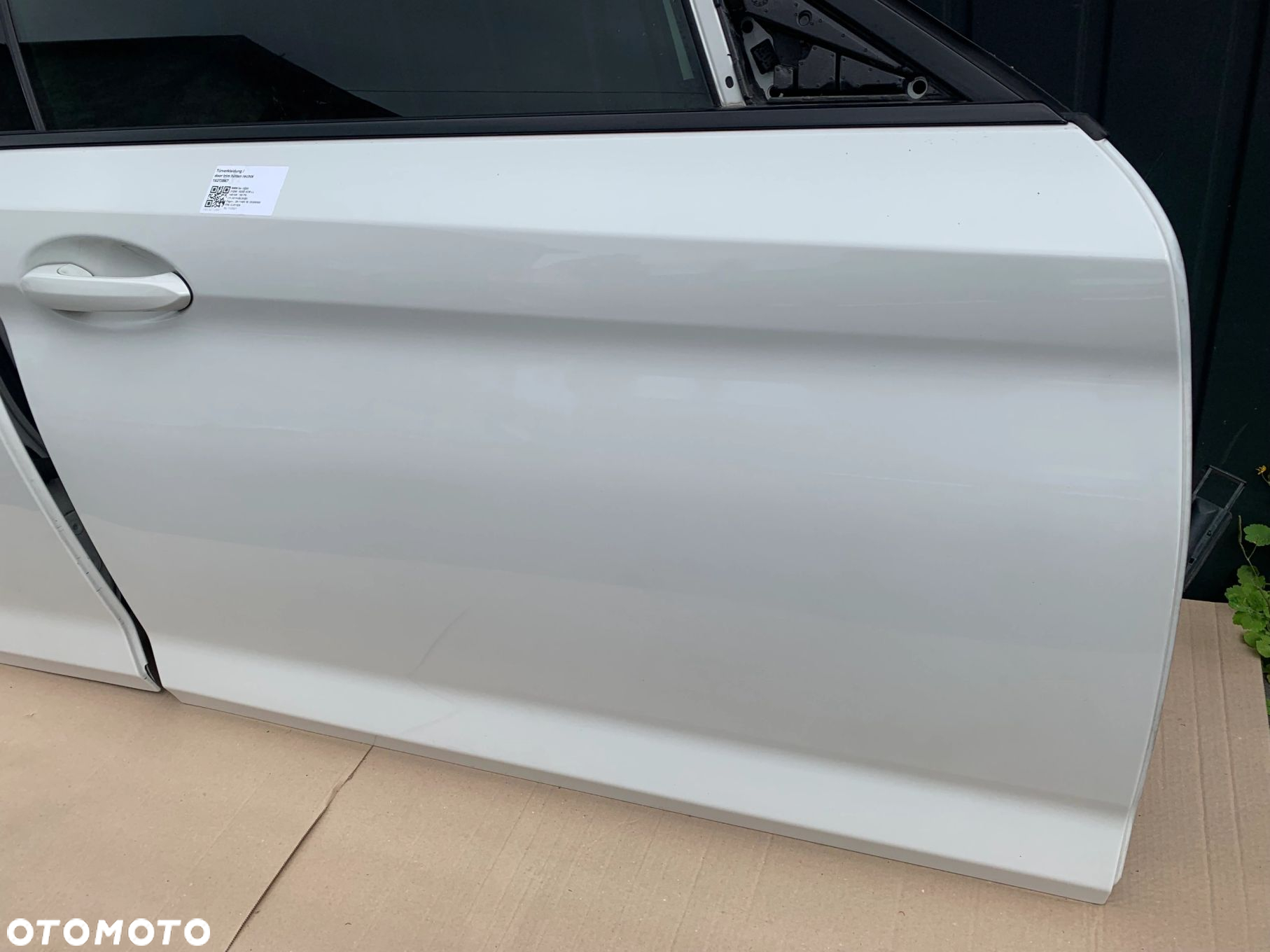 DRZWI PRAWA STRONA PRZÓD TYŁ BMW 5 G30 G31 A300 ALPINWEISS - 3