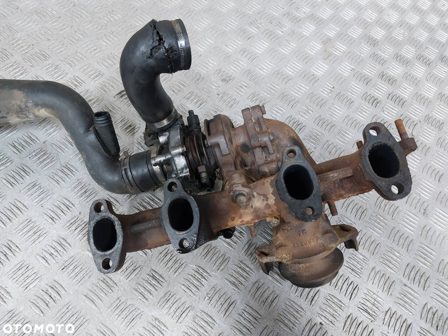 TURBOSPRĘŻARKA TURBINA VOLKSWAGEN TRANSPORTER T4 1.9 TD 701422061J - 4