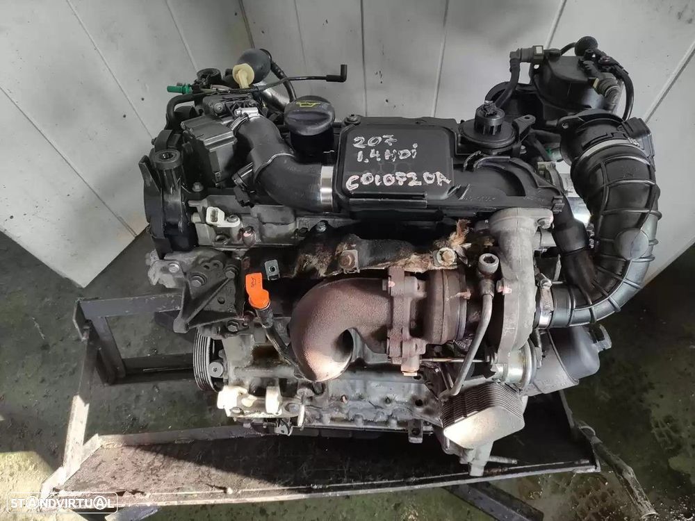 MOTOR COMPLETO PEUGEOT 207 2007 -8HZ - 14