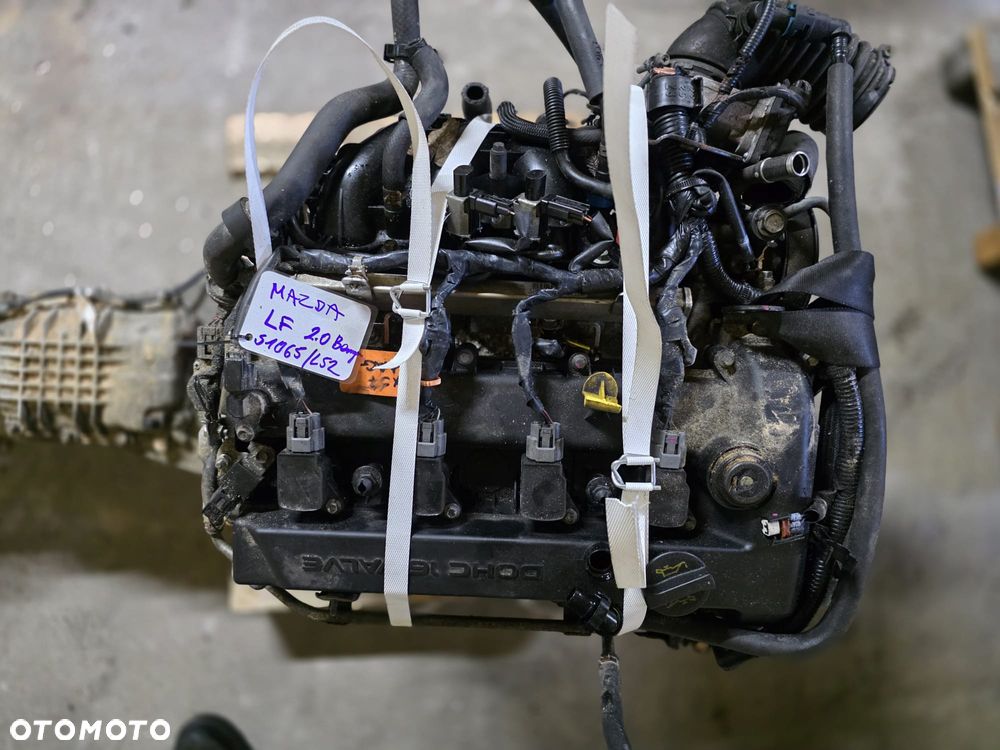 Mazda LF LF20 2.0 16V MZR benzyna silnik z pełnym osprzętem kompletny gotowy do montażu - 5