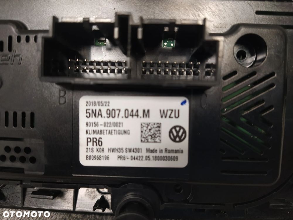 VW TIGUAN II PANEL PRZYCISKI POKRĘTŁA KLIMATYZACJI MODUŁ USB AUX MONITOR EKRAN NAWIGACJI LICZNIK ZEGARY PRĘDKOŚCIOMIERZ VIRTUAL COCKPIT LED ORYGINAŁ - 5