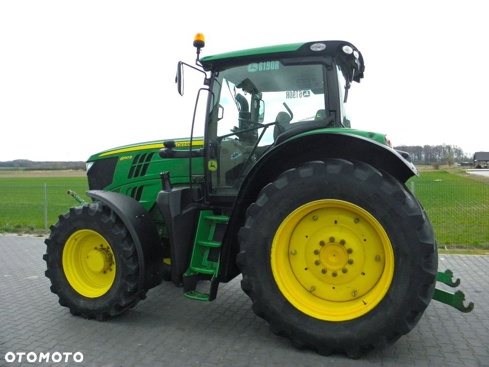 John Deere 6190R 2013 Rok, Przedni TUZ i WOM, Skrzynia POWERQUAD, Nie Malowany, Stan Bardzo Dobry - 7