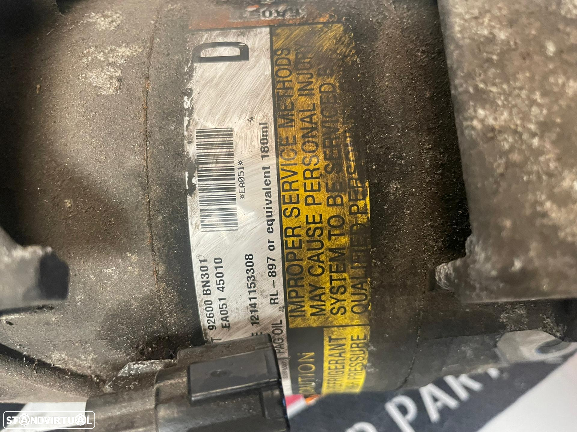 Compressor AC Nissan Primera, Almera (2002-2007) - 4