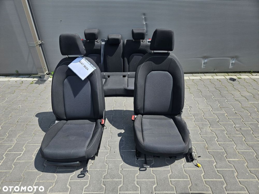 fotel fotele kierowca posażer seat ibiza 6j 6j8 lift 16r. europa 5 drzwi - 1