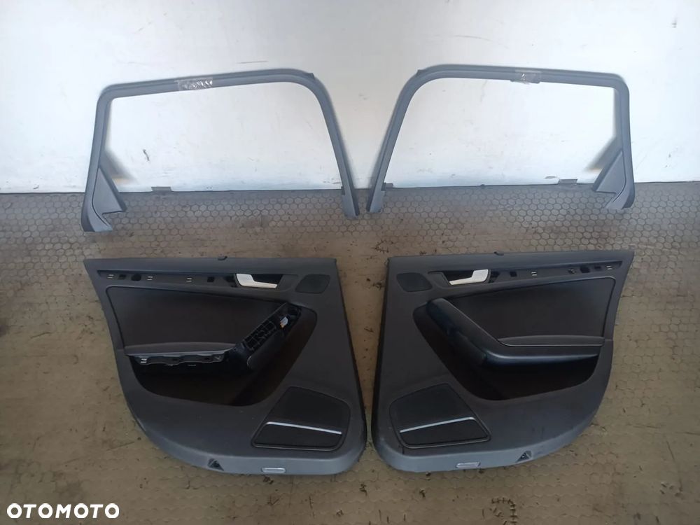 boczki drzwi tyl roleta skora Audi A4 B8 KOMBI czesci