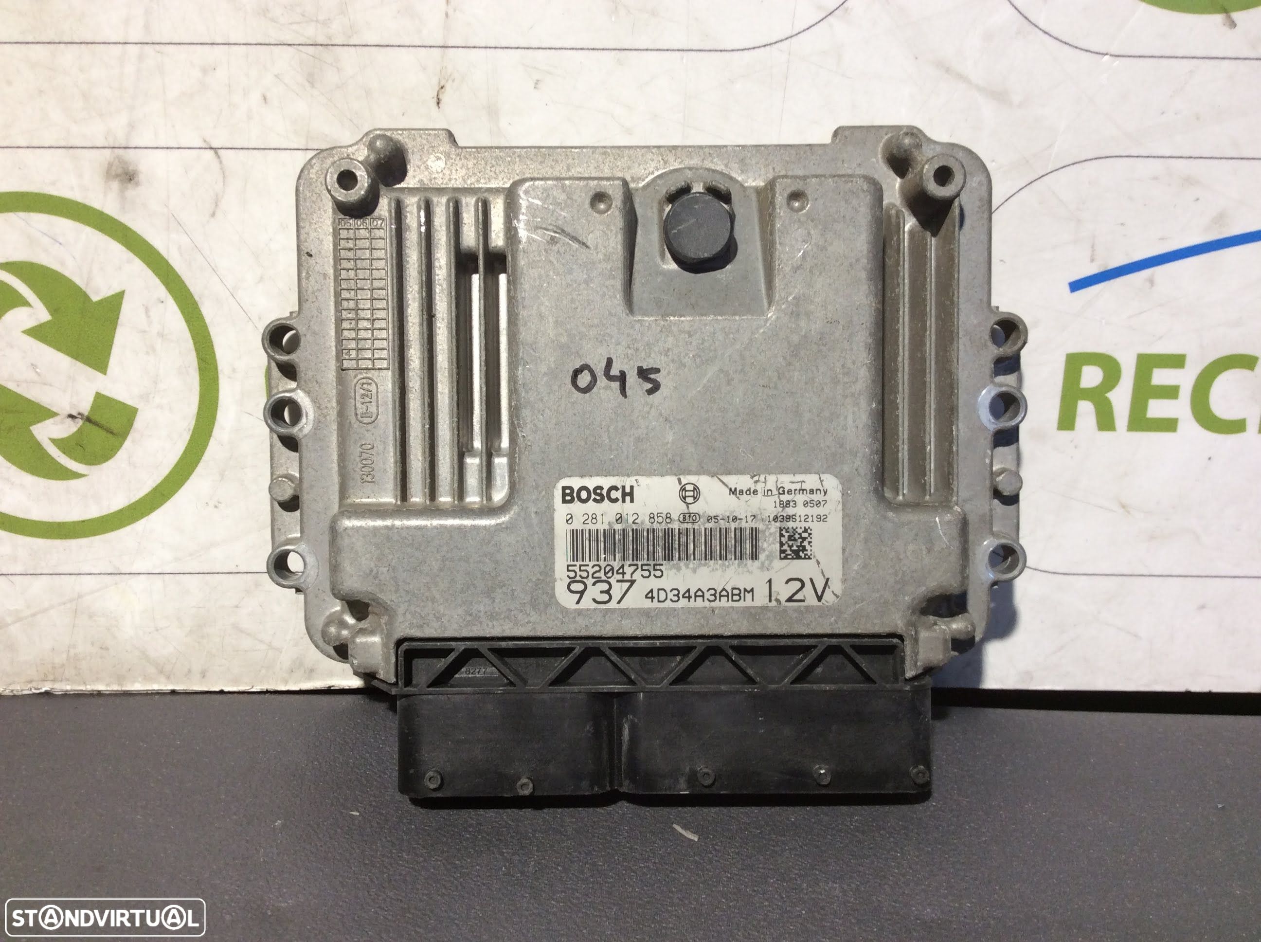 Centralina Motor Alfa 147  JTD   0281012858 - 1