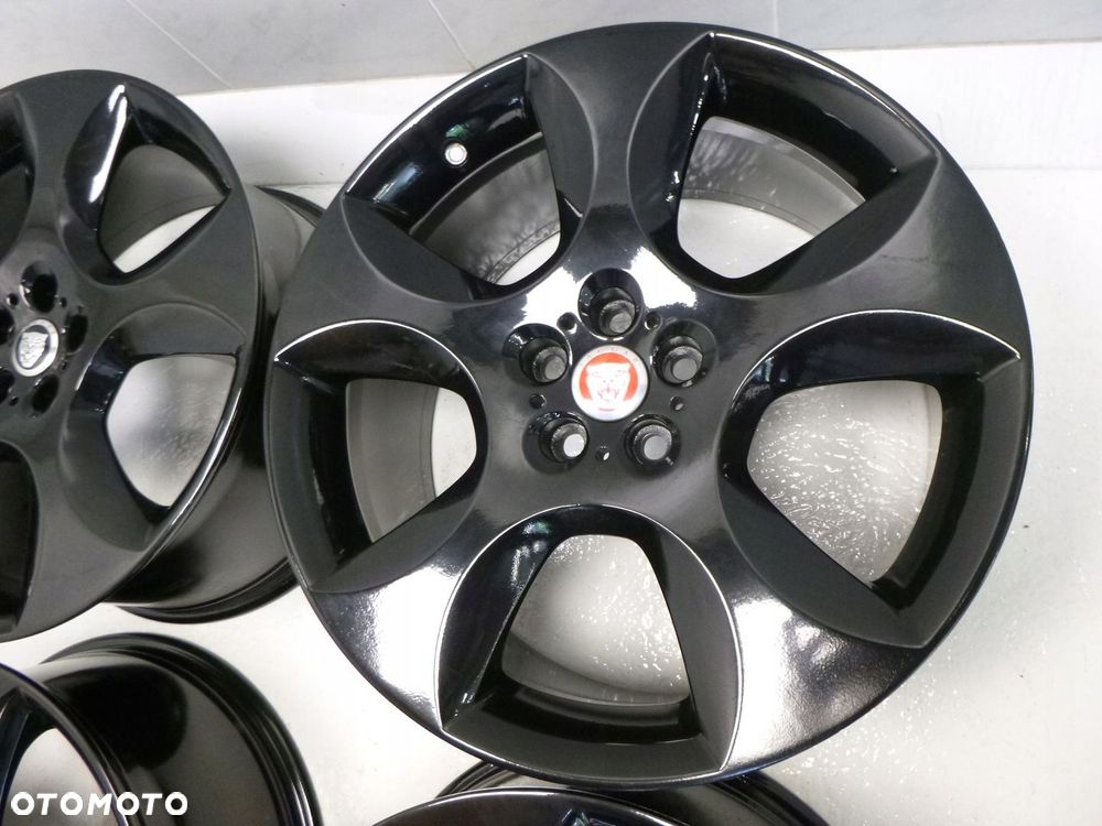JAGUAR XF XFR XJ XK XKR 9,5X20 8,5X20 ORYGINALNE FELGI ALUMINIOWE R20 ET66 ET49 5x108 SUPERCHARGED DEKIELKI KOMPLET ORYGINAŁ - 5