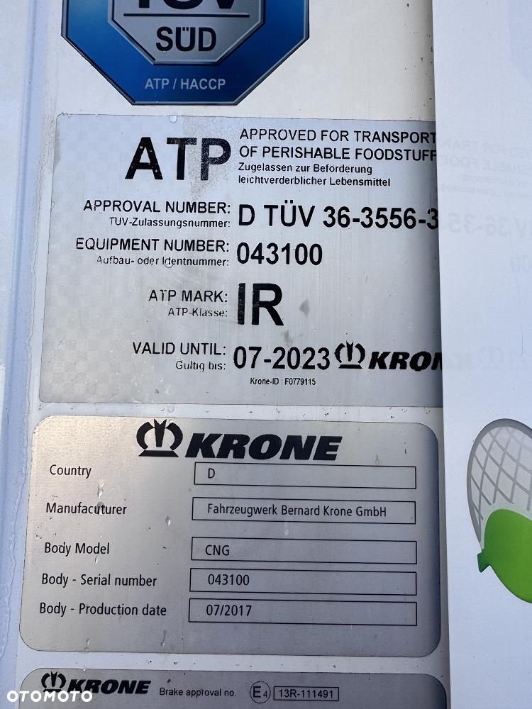 Krone BI-TEMP / SAF / MULTI / Thermo king Spectrum - 27