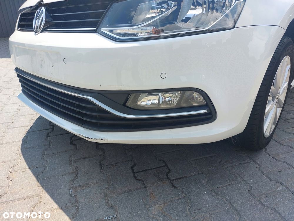 vw polo v 6r 6c lift 14-17r zderzak przód przedni 4x pdc lc9a - 2