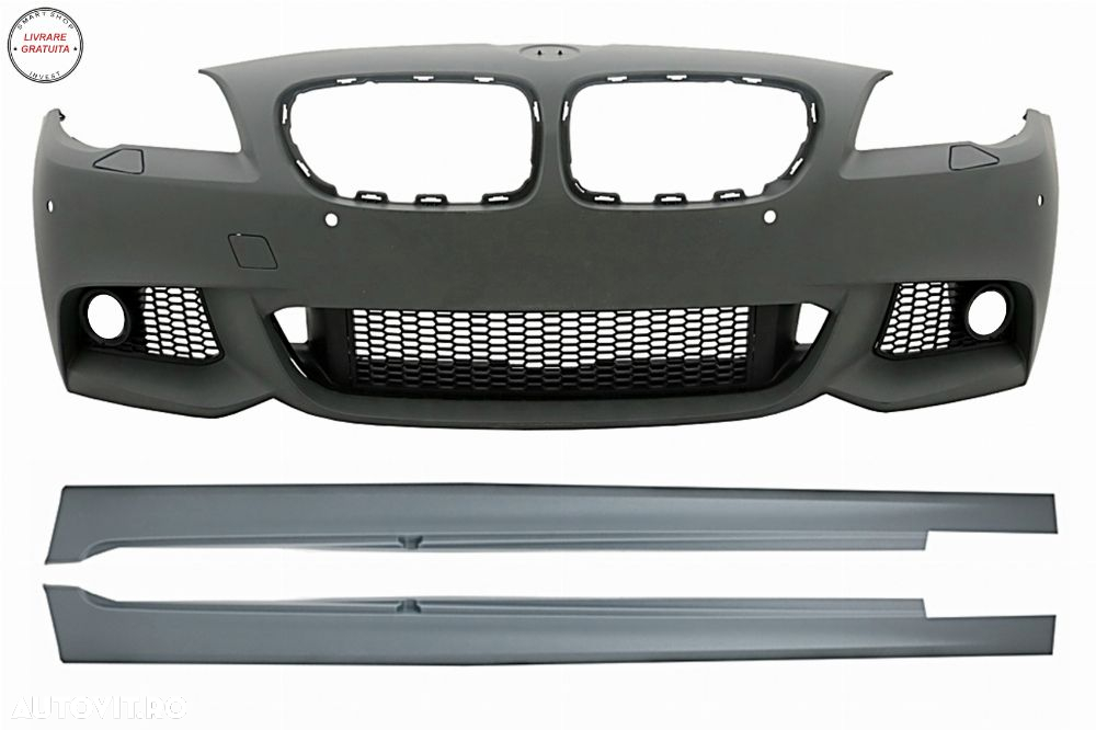 Bara Fata cu Praguri Laterale BMW Seria 5 F10 F11 (07.2010-2013) Non LCI Sedan Tou- livrare gratuita - 2