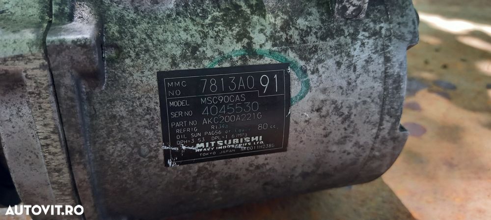 Compresor de clima Citroen C-crosser 2.2 Hdi 2010 - 2