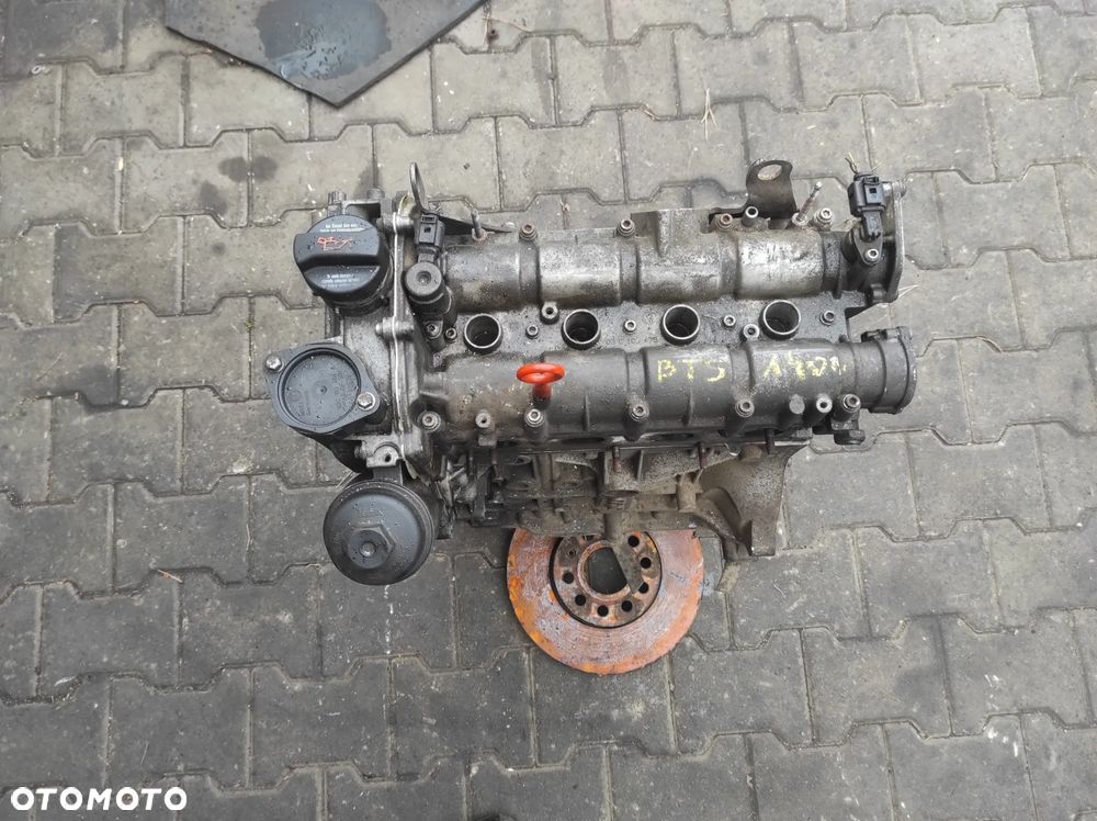 SILNIK SŁUPEK BLOK 1.6 FSI BTS 16V 140TYS SPRAWNY GWARANCJA AUDI VW SEAT SKODA WYSYŁKA !!!! - 2