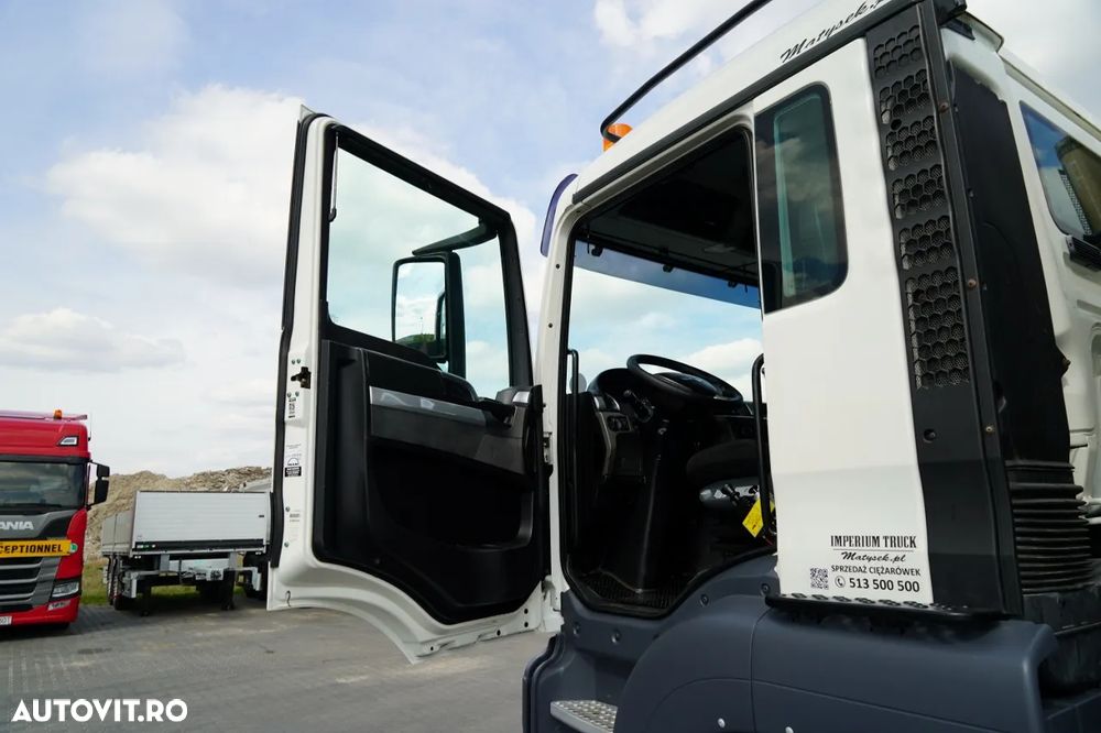 MAN TGS 35.400 / 8X4 / BASCUNĂ CU 2 LATE / HIDROBORTA / BORDMATIC / AUTOMAT / EURO 5 EEV - 29