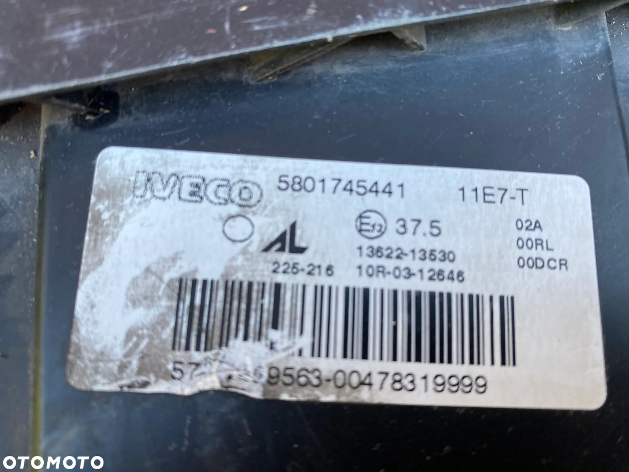 lampy iveco stralis hi way bi xenon led eu komplet całe - 5