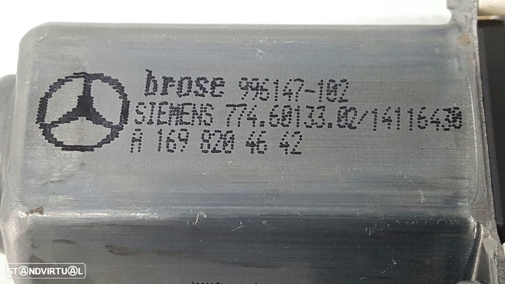 MOTOR ELEVADOR TRASEIRO DIREITO MERCEDES CLASE B (W245) 200 TURBO (245.234) - 6