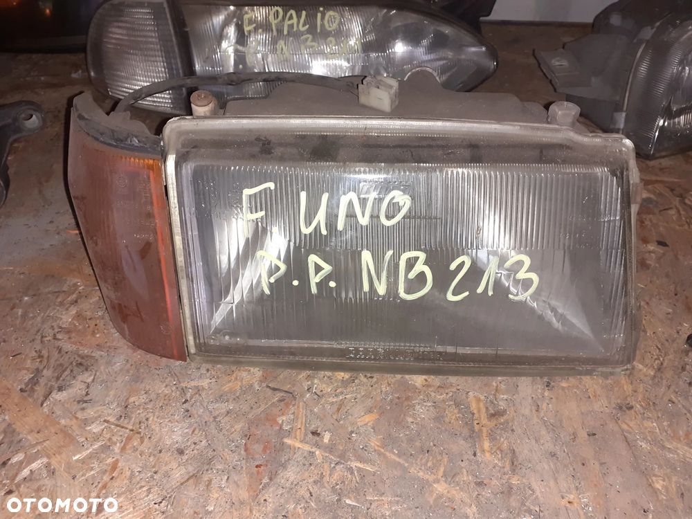 Reflektor PRAWY PRAWA LAMPA PRZÓD FIAT UNO - 1